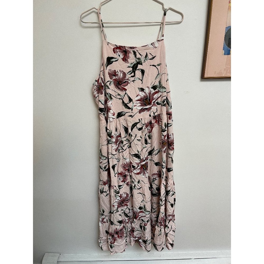 NWOT Target Xhilaration midi floral dress - Size XL